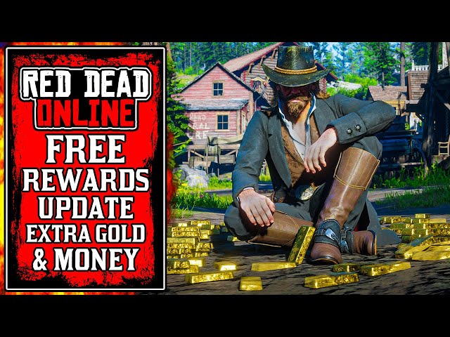 FREE GOLD & Money For All Players! NEW REWARDS Update Red Dead Online (New RDR2 Update)