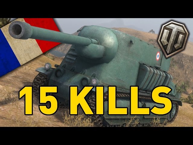 World of Tanks || 15 KILLS - Bathtub!