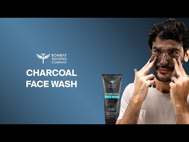 Bombay Shaving Company Charcoal Face Wash | Removes Tan from Face & Replenishes Skin Nutrients