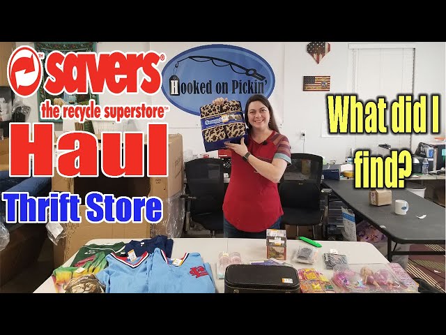 Savers Thrift Store Haul Tips & Tricks - What will my profit be? Online RE-selling - Store Tour