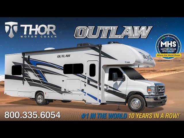 2024 Thor Outlaw Toy Hauler Luxury Class C RV for Sale at #1 Dealer MHSRV.com