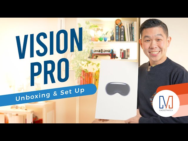 Apple Vision Pro: Complete Unboxing & Set Up!