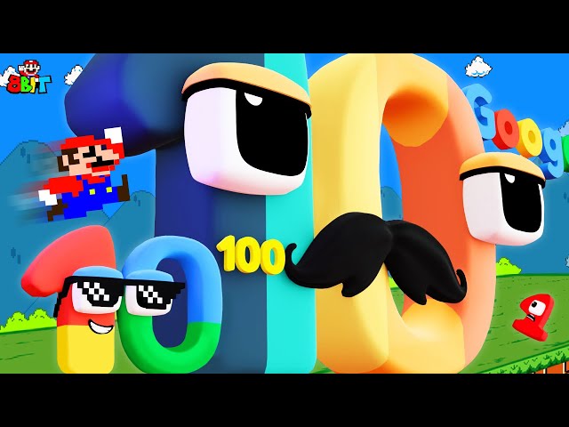 🔴 [LIVE] Wonderland: BIG NUMBERS | One to Googolplex Size Comparison in Super Mario Bros. ?