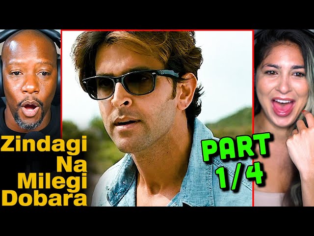 ZINDAGI NA MILEGI DOBARA Movie Reaction Pt 1/4! | ZNMD | Hrithik Roshan, Farhan Akhtar & Abhay Deol
