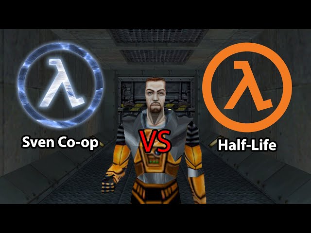 Sven Co-op vs Half-Life (actually)