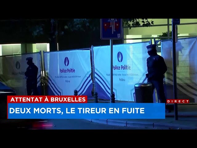 Attentat terroriste à Bruxelles, deux Suédois tués, le tireur en fuite - explications 20h