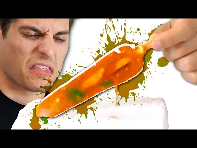 MOST DISGUSTING POPSICLE... | Dry Ice Popsicle Challenge (2/2)
