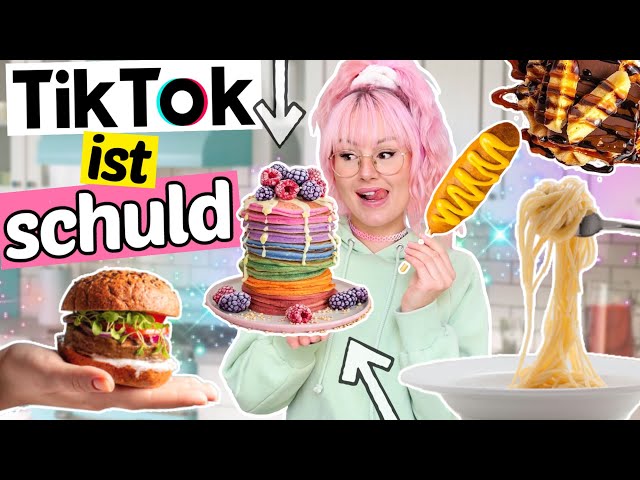 1 Woche TikTok Food Trends testen 😳 | ViktoriaSarina