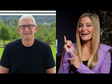 Tim Cook Interview with iJustine! iPhone 13, Apple Watch Series 7 and new iPad Mini!