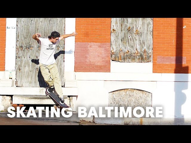 Skate The Streets Of Baltimore With Gary Smith, Spencer Brown & Friends