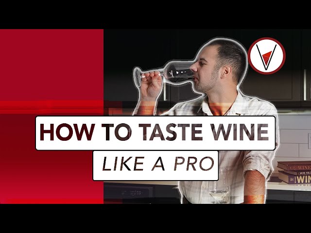 How To Taste Wine Like A Pro
