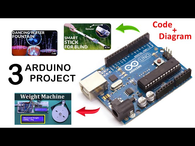 3 Arduino School Projects for Science Exhibition (Compilation)