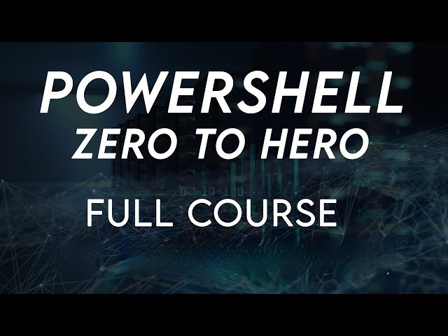 PowerShell For Beginners Full Course | PowerShell Beginner tutorial Full Course