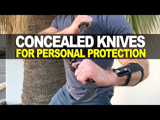 15 Concealed Knives for Personal Protection