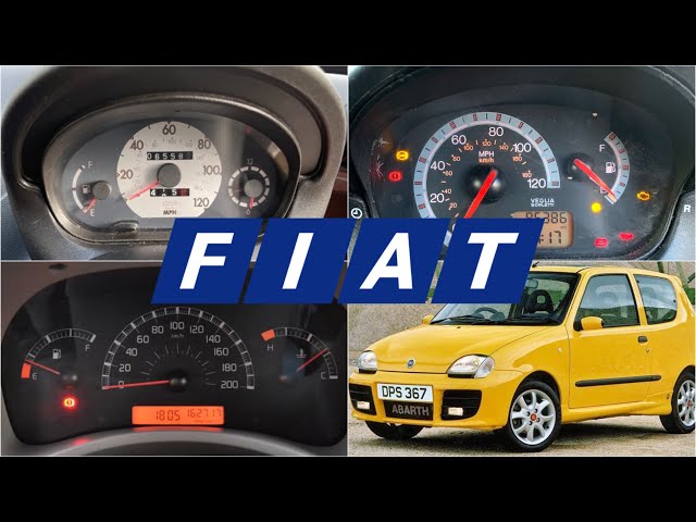 Fiat Seicento | Acceleration Compilation - 0.9, 1.1 SPI, 1.1 MPI, Sporting!