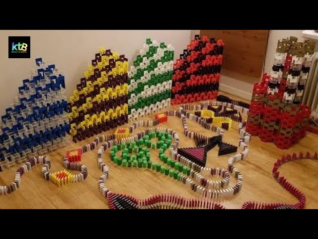 6000 dominoes - Beautiful destruction - NO MUSIC!