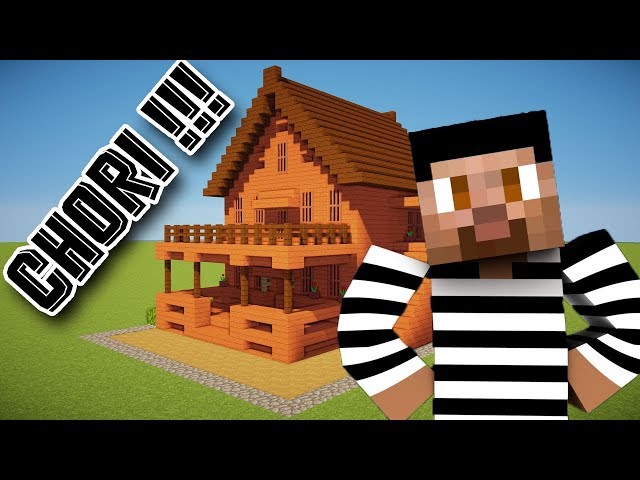 I STOLE A HOUSE IN MINECRAFT