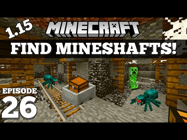 How To Find + Explore a Mineshaft in Minecraft! #26