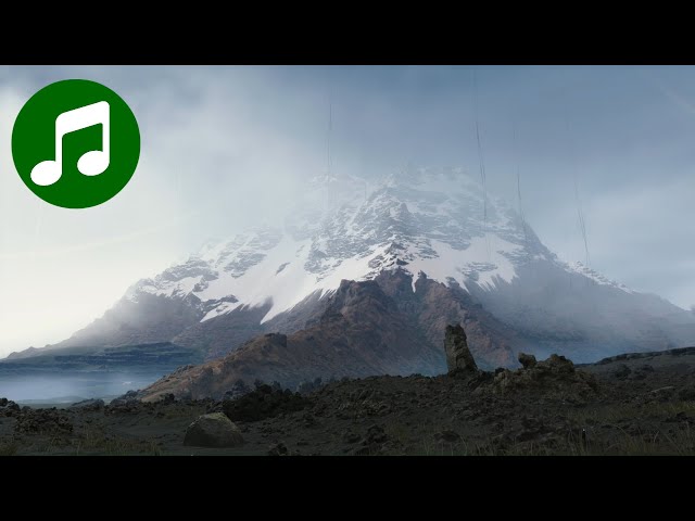 DEATH STRANDING Ambient Music & Ambience 🎵 Mountain Scenery (Death Stranding OST | Soundtrack)