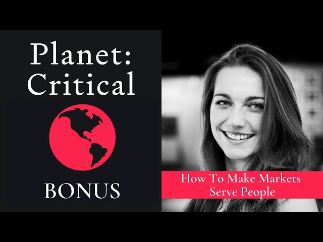 How To Make Markets Serve People | Bonus
