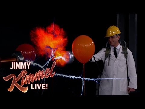 Exploding Paint Cans & Lightning Guns with Science Bob Pflugfelder