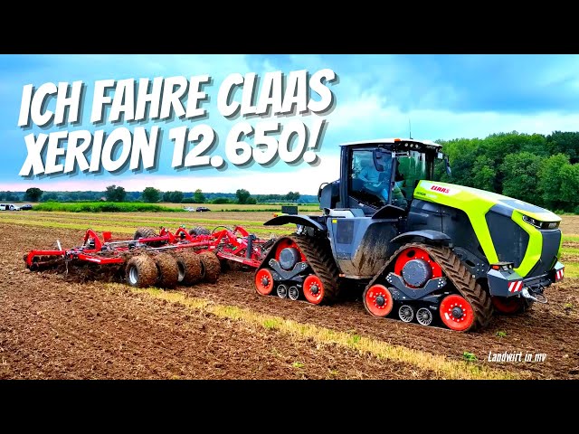 I drive a Claas Xerion 12.650!