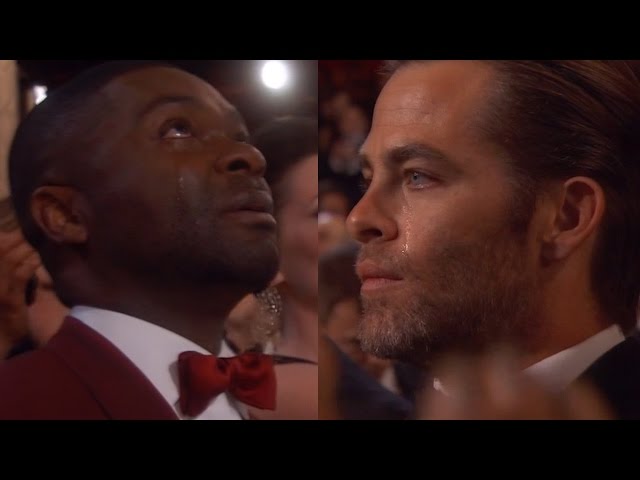 I'm Not Crying - Chris Pine & David Oyelowo Oscars Edition - @hollywood