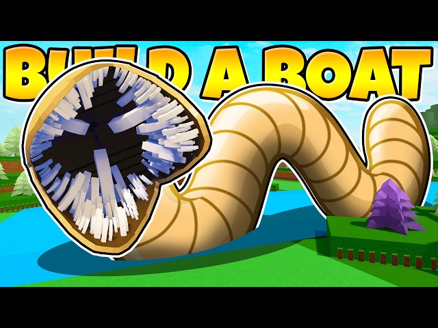 GIANT SANDWORM From Dune EATS EVERYTHING! Build a Boat