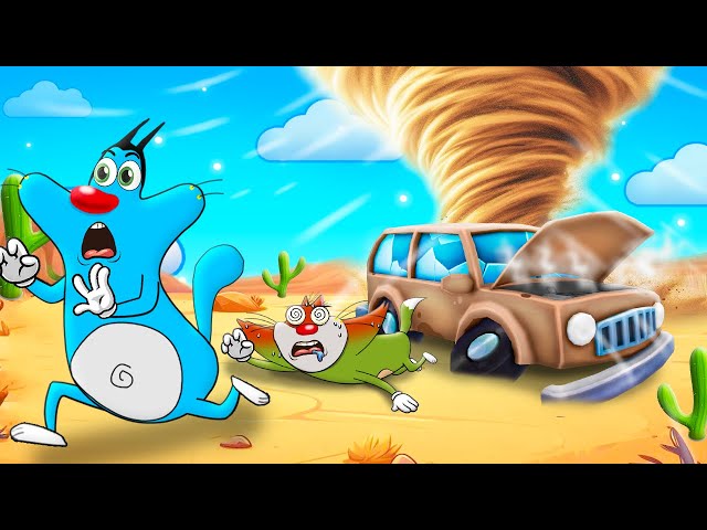 Roblox Dusty Trip Gigantic Tornado Ruined The Trip Of Oggy And Jack