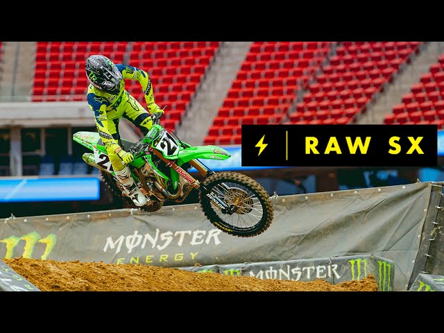 CHECK OUT the Houston SX Track | First 450 Laps