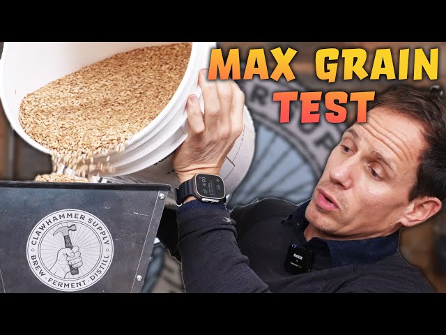 How Much Grain Can a 10 Gallon Brew System Hold?