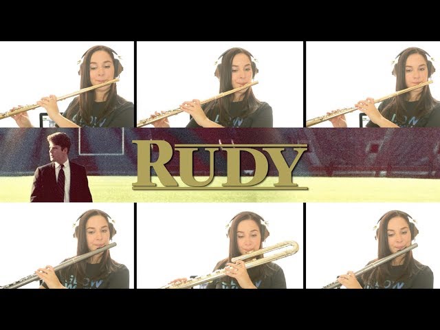 Rudy Main Theme Flute Cover | With Sheet Music!