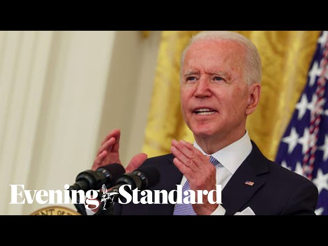 President Joe Biden says Afghans must ‘fight for their nation’ as Taliban advances