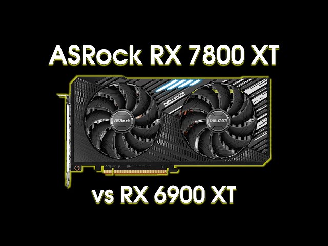Тест RX 7800 XT и сравнение с RX 6900 XT.