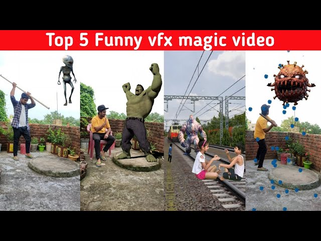14 July 2021 | Top 5 Funny vfx magic video compilation Part 7 |Kinemaster editing | By Ayan mechanic