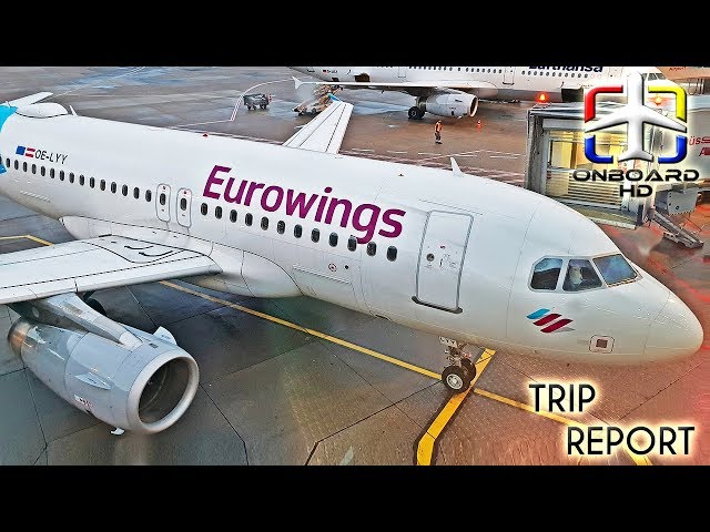 TRIP REPORT | Flying to Ibiza from Dusseldorf | EUROWINGS A320 Sharklets