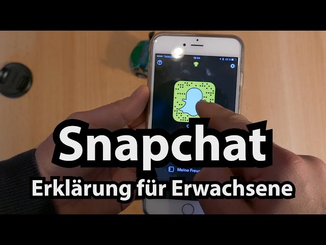 Snapchat: Erklärt für Erwachsene (Tutorial / Anleitung von Caulius auf deutsch)