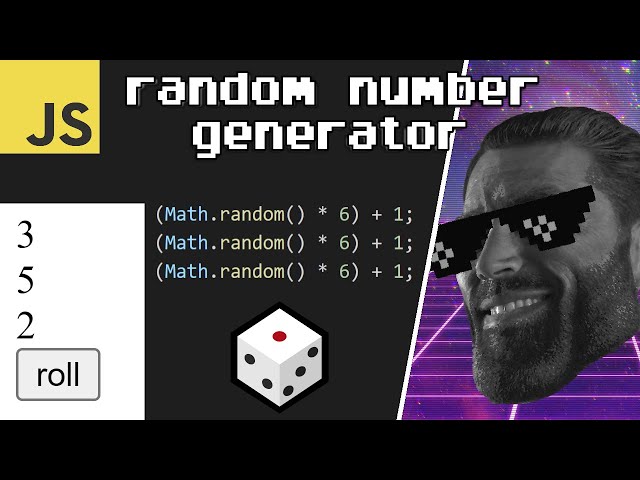 Random number generator in JavaScript 🎲【4 minutes】