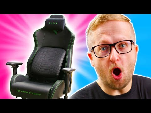 Unboxing Razer's FIRST Gaming Chair! - Iskur