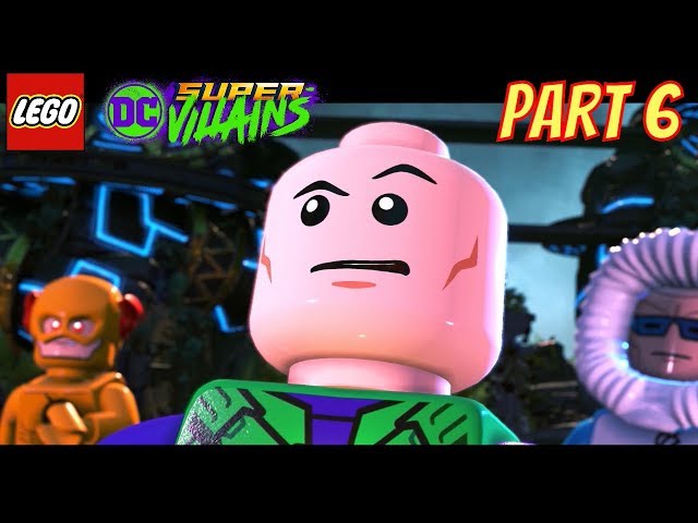 LEGO DC Super Villains Part 6 Con-Grodd-Ulations (Lex Luthor, Cheetah, Reverse Flash, Captain Cold)