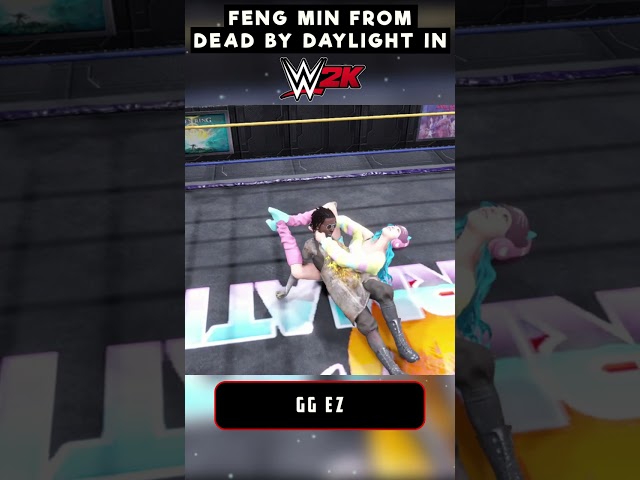 Feng Min From Dead by Daylight in WWE 2K22!