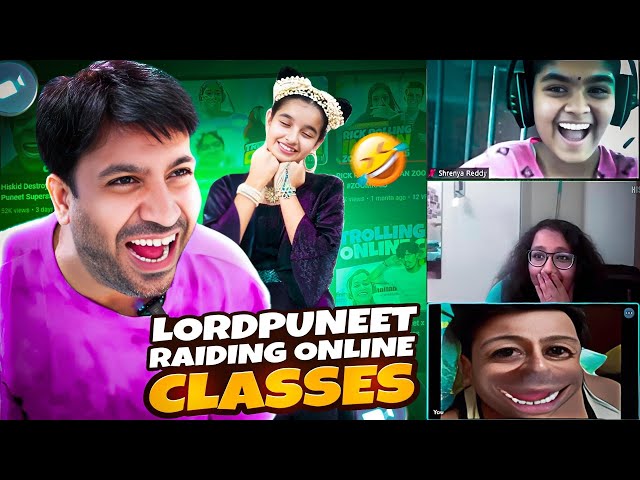Hiskid Entertaining Indian Zoom Classes ft Vershith reddy @RapidRoarGaming @darshanmagdumofficial