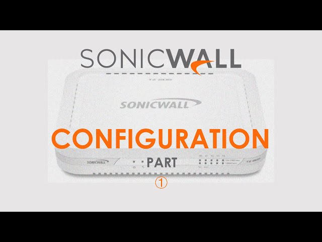 SonicWall Basic Configuration - Packet Monitor and Packet Capture & Usage of FTP server