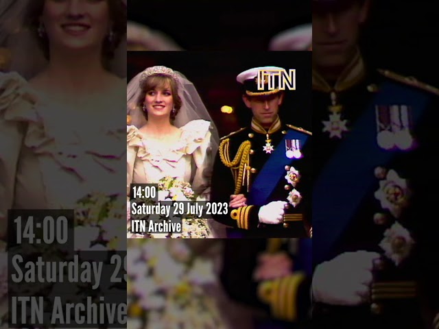 Trailer: The Royal Wedding of Prince Charles and Lady Diana Spencer (1981) | ITN Archive