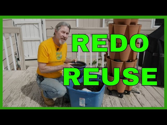 How to Revitalize Old Potting Soil (Containers & GreenStalk)