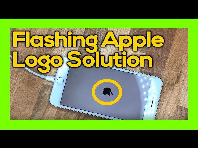 apple iPhone logo flashing on and off - solution