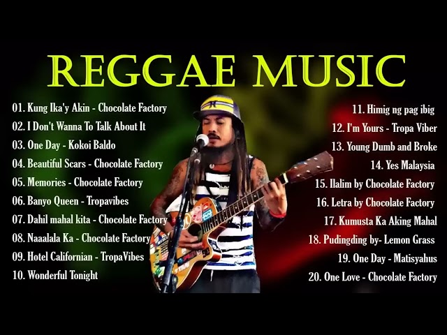 Bob Marley, Chocolate Factory ,Tropical ,Kokoi Baldo,Nairud Sa..- Reggae Songs 2023 Tropa Vibes vol2