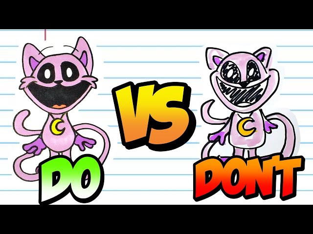 COOL DO vs DON'T Poppy Playtime: Chapter 3 Drawings for FANS