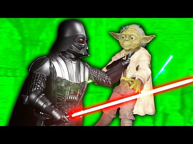 DARTH VADER FIGHTS YODA IN VIRTUAL REALITY - Blades and Sorcery VR Mods (Star Wars)