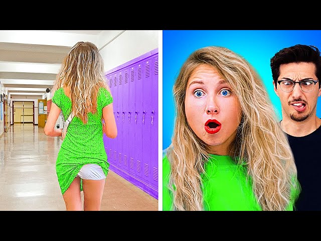 OOPS! AWKWARD SITUATIONS WE ALL CAN RELATE TO!🥴 Embarassing Fails And Crazy Hacks By A PLUS SCHOOL